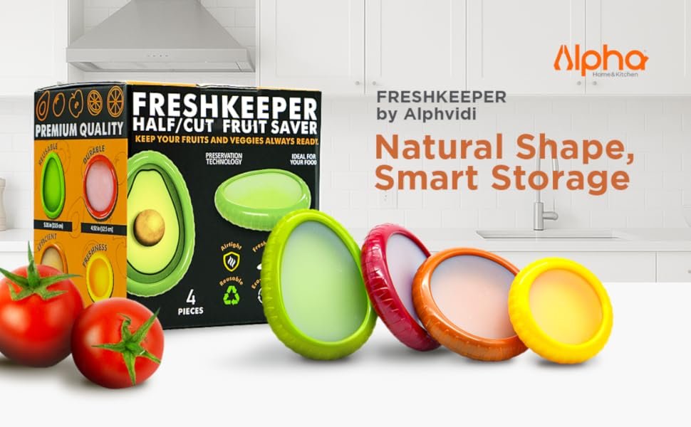 airtight food storage containers, fridge organizers, silicone lids for food