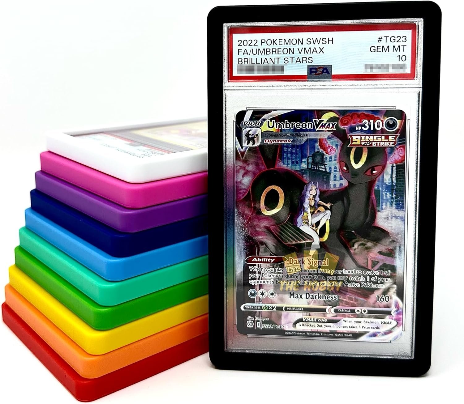Bumper Guard for PSA Graded Cards ONLY | Shield Your Slabs! | Ultimate Edge Protector Bumper | 1 Pack Black
