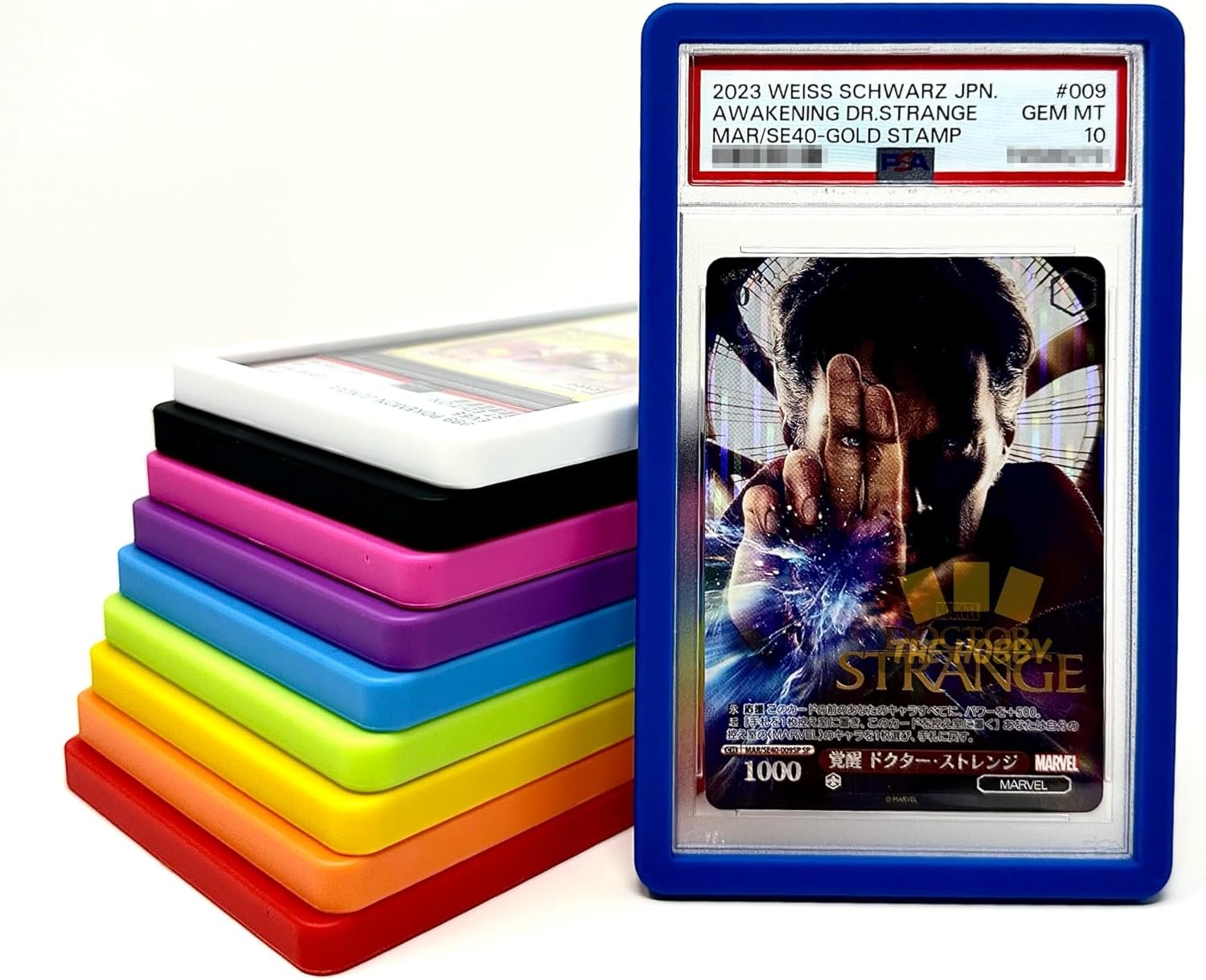 Bumper Guard for PSA Graded Cards ONLY | Shield Your Slabs! | Ultimate Edge Protector Bumper | 1 Pack Blue