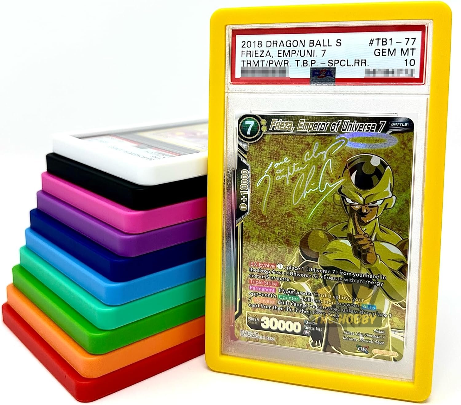 Bumper Guard for PSA Graded Cards ONLY | Shield Your Slabs! | Ultimate Edge Protector Bumper | 1 Pack Yellow
