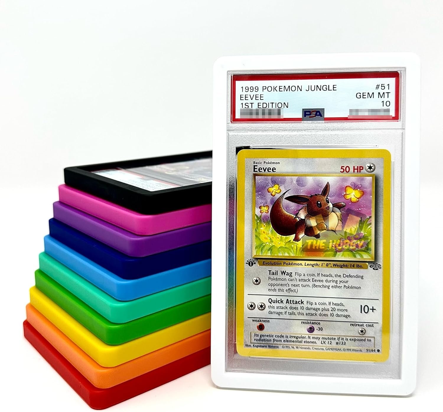 Bumper Guard for PSA Graded Cards ONLY | Shield Your Slabs! | Ultimate Edge Protector Bumper | 1 Pack White