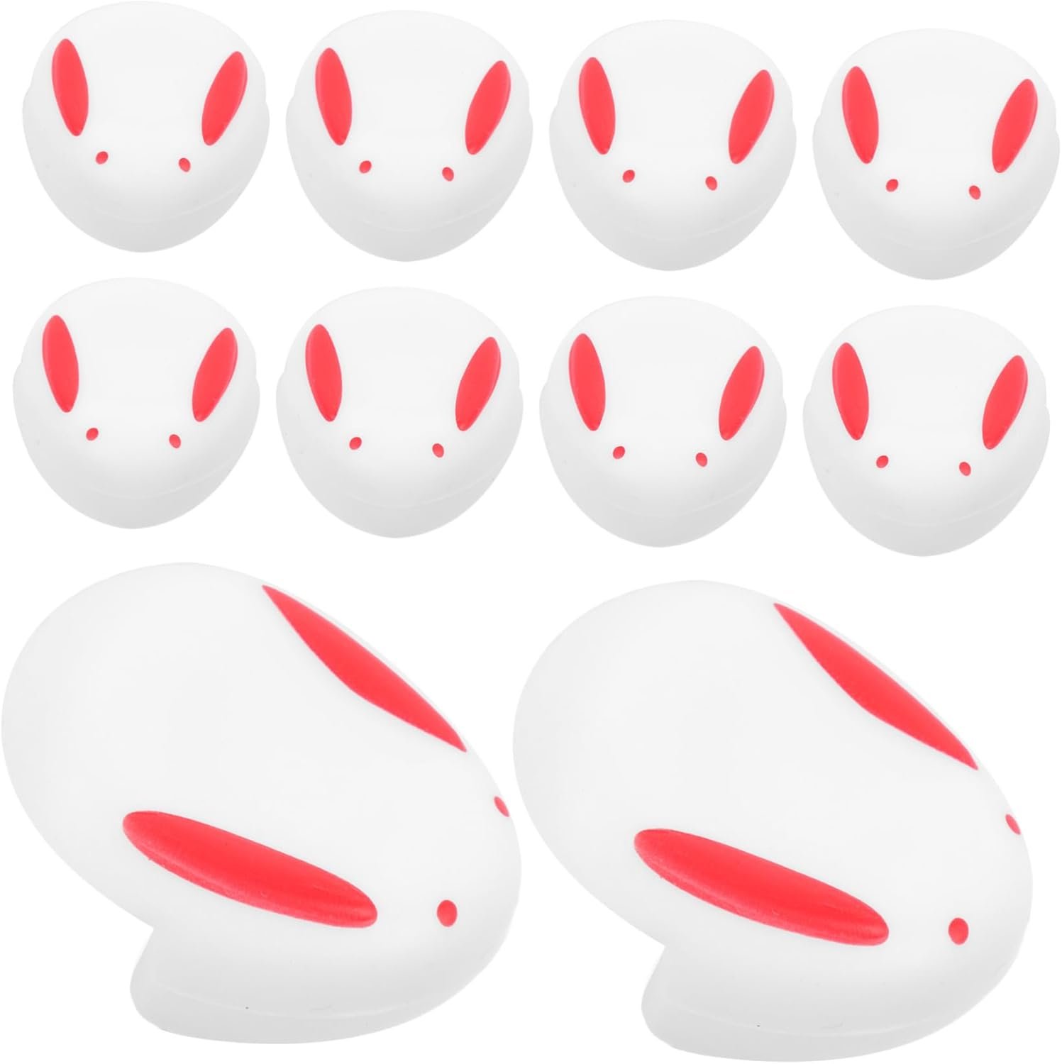 10pcs Cartoon Rabbit Silicone Corner Protectors Guards for Desk and Table Collision Bumpers Furniture Safety Covers