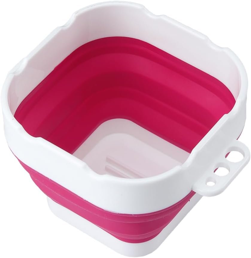 1pc Collapsible Silicone Paint Brush Cleaner: Portable Folding Watercolor Cup for Artists, Beginners, and Decorative Painters Red 4.92X3.14 Inches