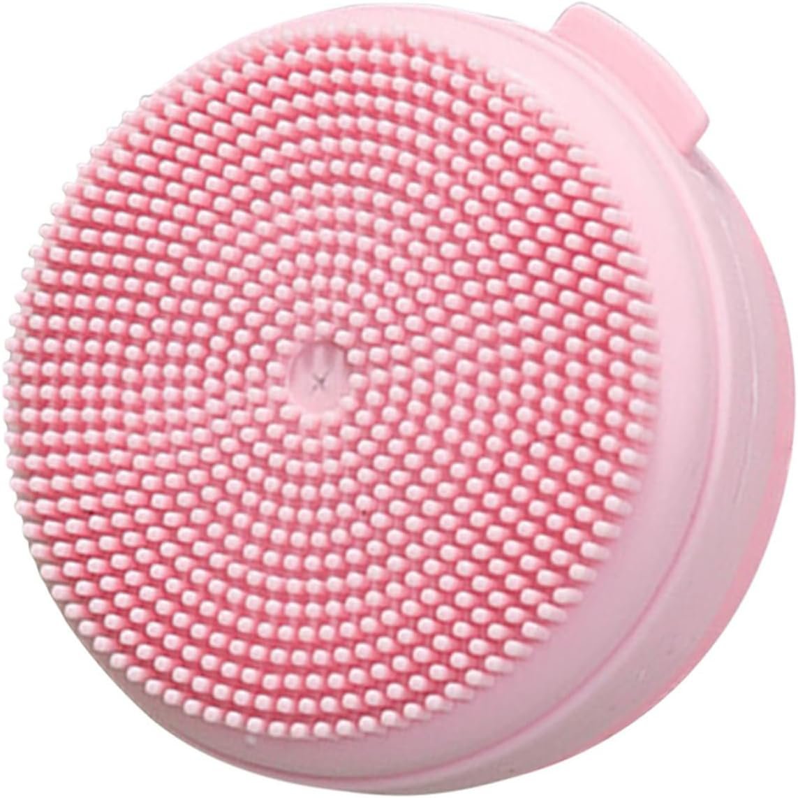 4pcs Portable Silicone Bathing Brush with Soap Case and Hanging Rope Gentle Body Massager for All Skin Types for Head Washing and Adult Body Cleaning