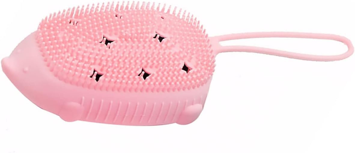 Bathroom Brush for Bathing Silicone Bathing Silicone Brush Gently Exfoliate Accessories