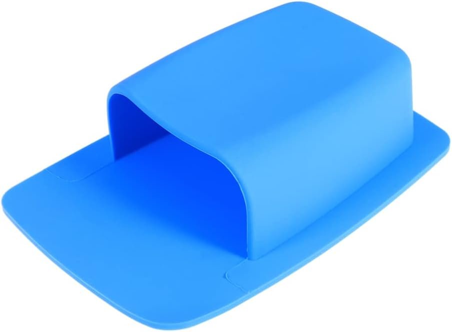 Cabilock Toilet Vanity Toothbrush Holder Shower Razor Holder Silicone Wall-Mounted Storage Rack