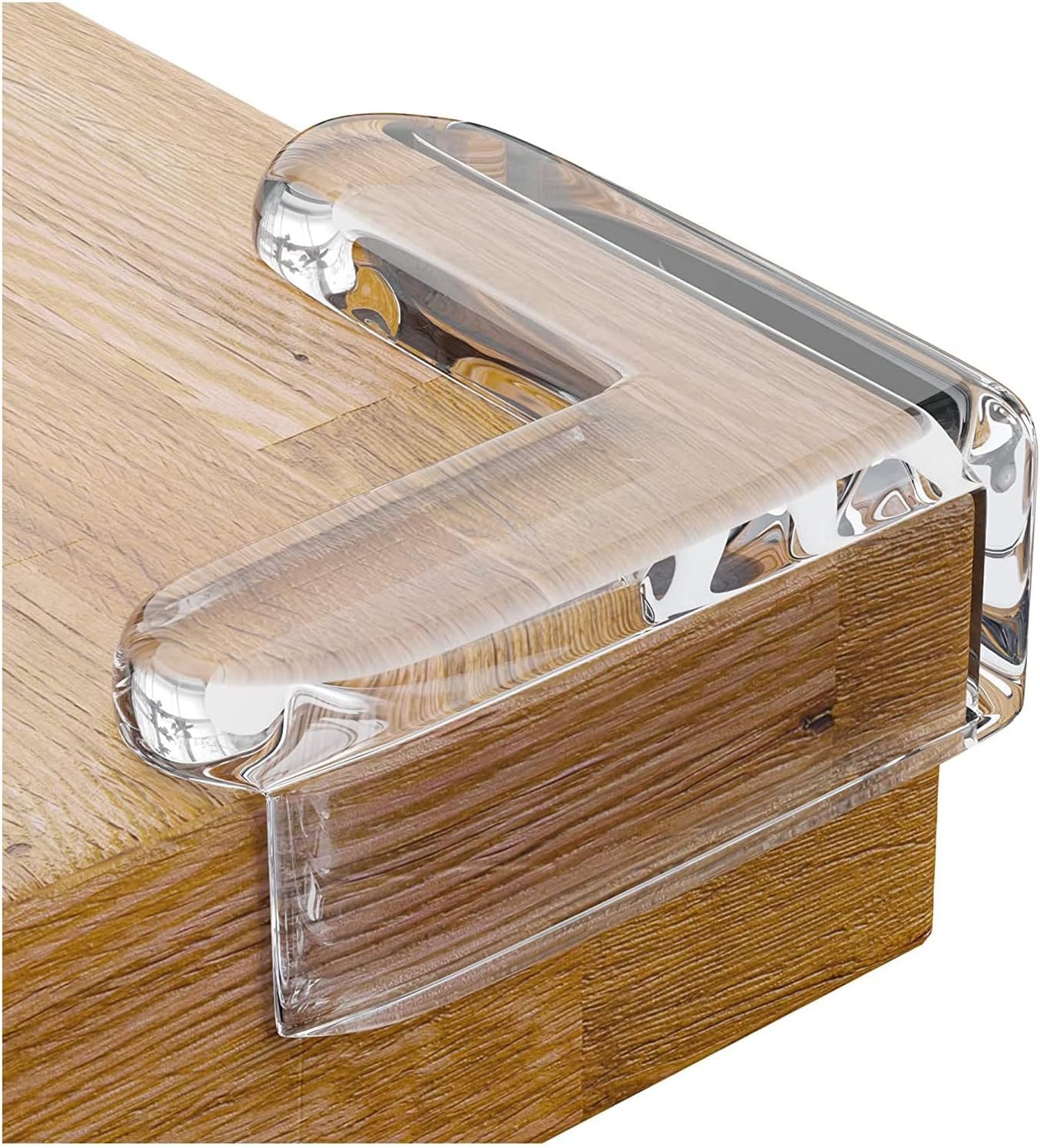 Corner Protector for Baby: 14Pack, L-Shape, Transparent Silicone, Baby Proof Furniture Guards