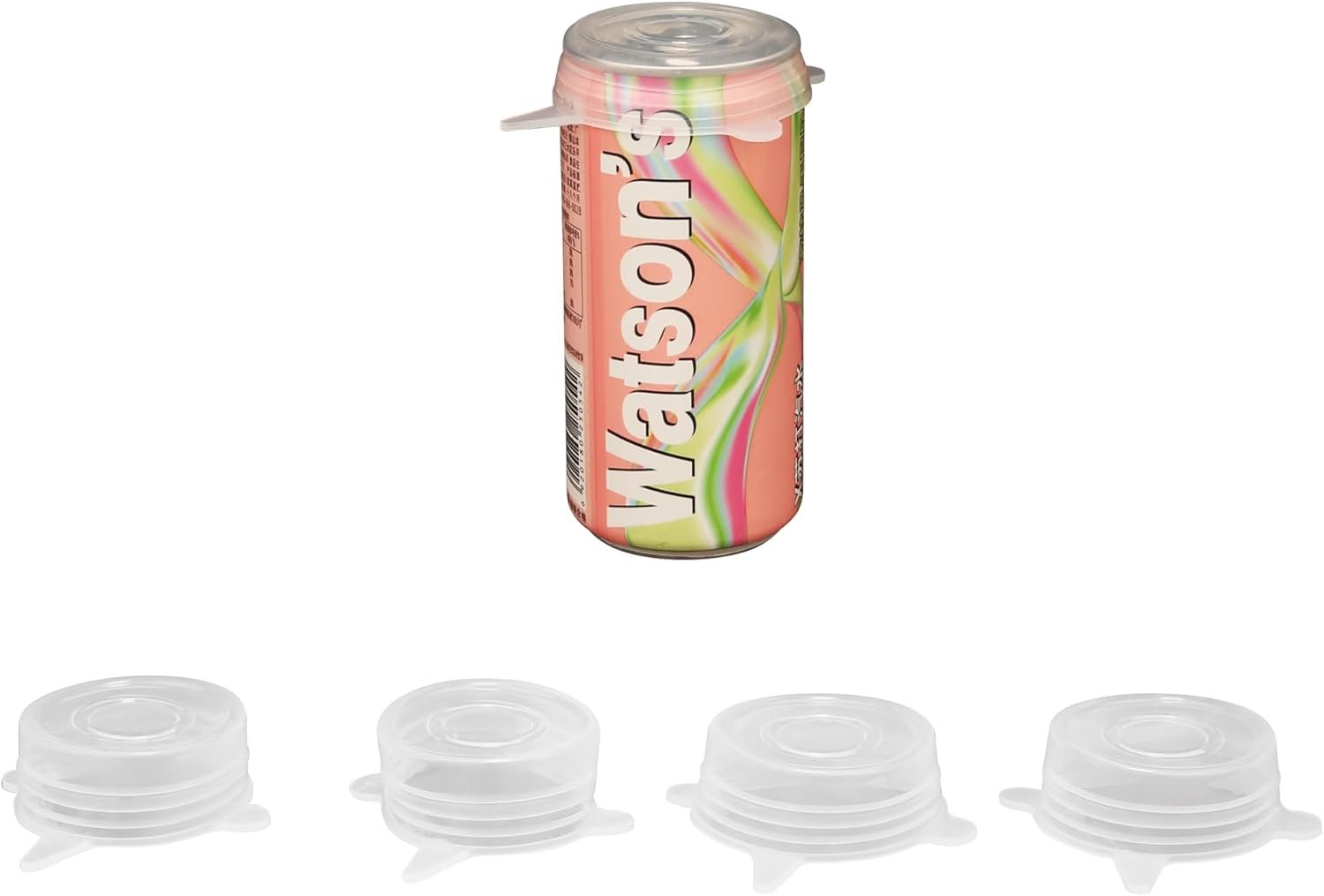 Extra Small Silicone Stretch Lids 2 Inch 5 pack Same Size Reusable Silicone Jar Cover to Fit 2 Inch to 2.4 Inch Cans Cups Bottles