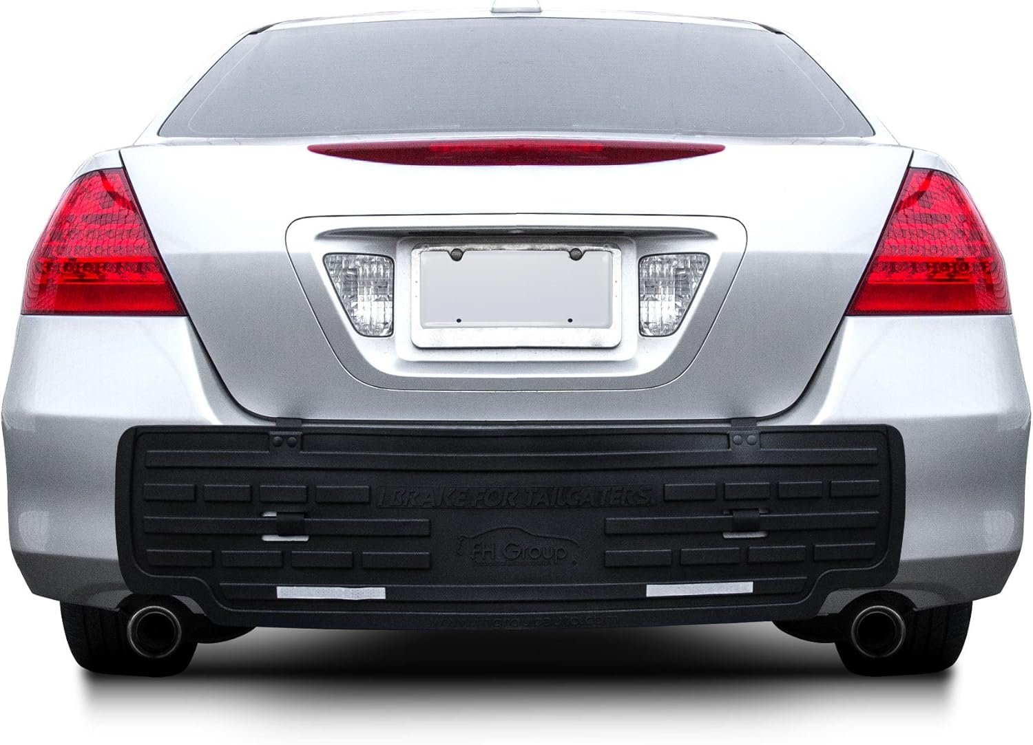 Fh Group Universal Fit Rear Bumper Guard Protection Bumperbutler for Cars, Suvs, Vans, and Trucks Black