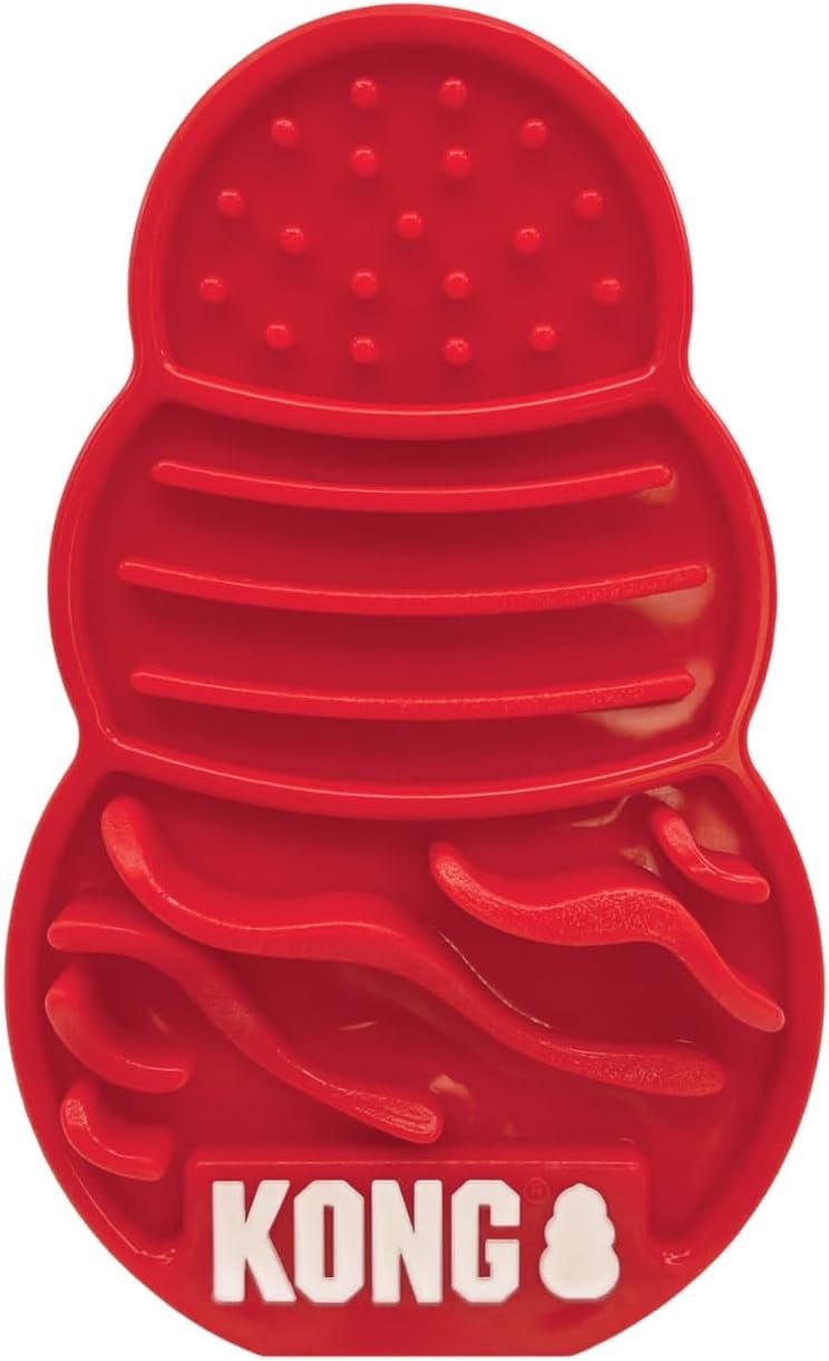 KONG Licks Mat Treat Dispenser with Ridges and Grooves