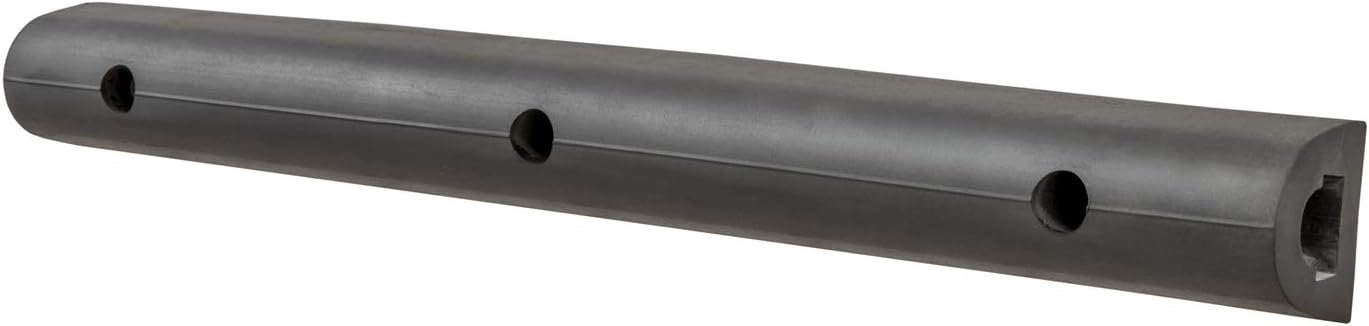 LUVERNE 2090616 20-Inch Universal Rubber Bumper Guard Protector Strip Loading Dock Rear Fender Pad Bump Stop
