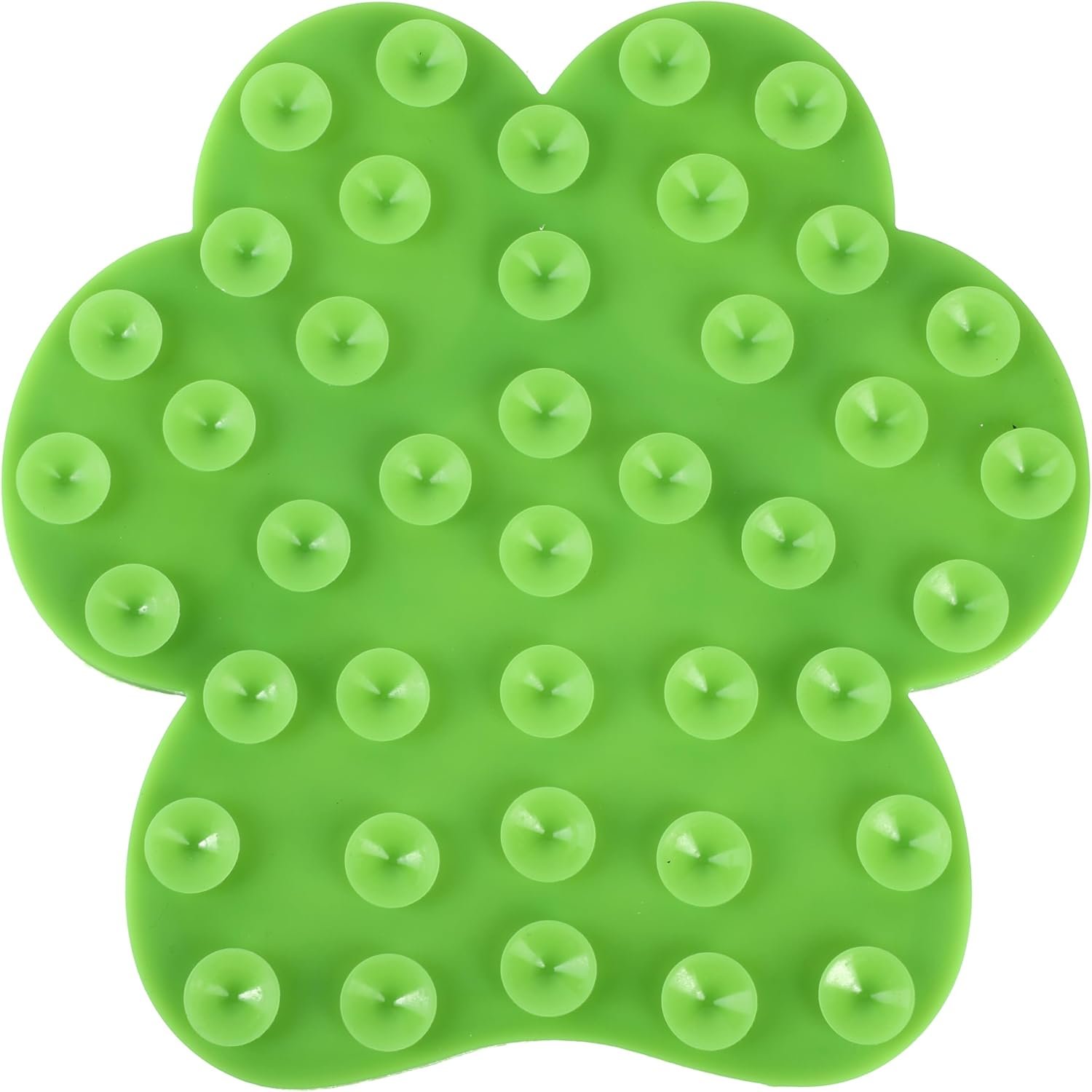 Paws Licking Mats for Feeding Dog Lick Mat Dogs and Cats (Green), Red