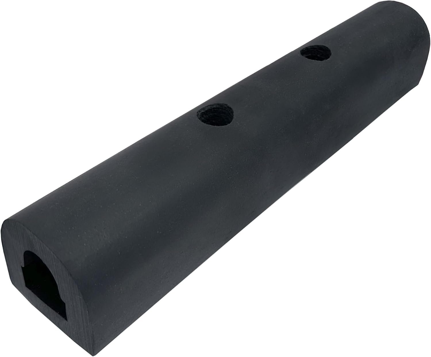 Rubber Bumper Strip, Universal 10" x 2" x 2" inch - Protection Guard for Delivery Van, Work Truck, Trailer, Loading Dock, Rear Fender (1 Pack)