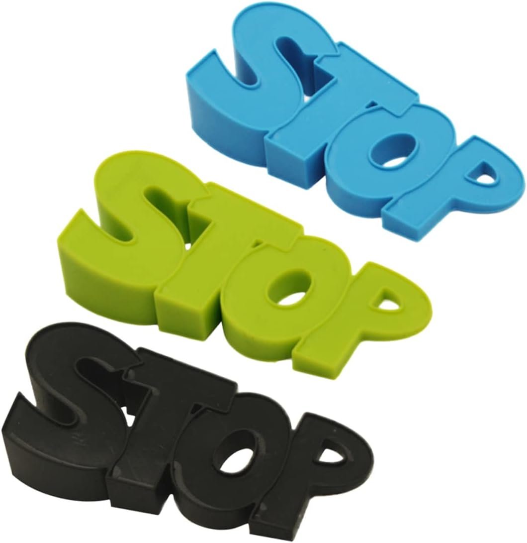 STOBOK 2pcs Door Bumper Protector Door Rack Carpet Protector - Resistant Door Stop Rubber Door Cute Door Stopper Silicone Door Holder Fashion Door Stopper Bumper Guard Buffer Floor