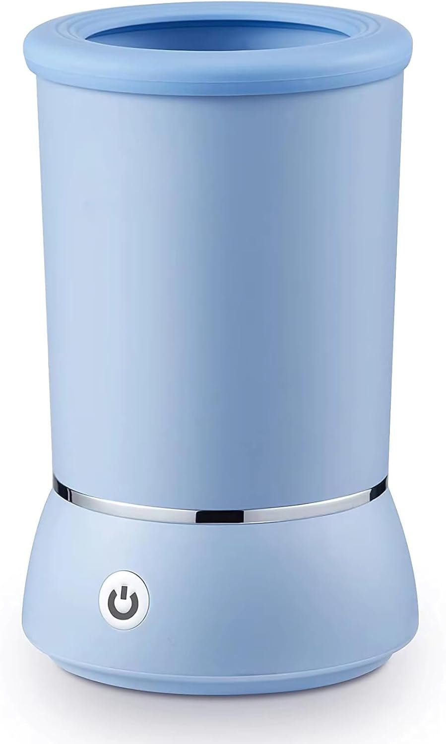 sphera Automatic Pet Paw Cleaner - Blue - Portable Electric Washer and Massager for Dogs & Cats - USB Rechargeable - Silicone Brush